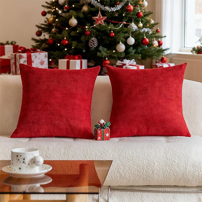 Home Brilliant 26x26 Pillow Covers by HomeBrilliant