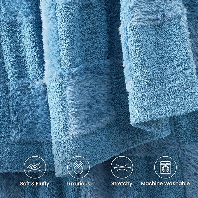 Snuggle Sac Faux Fur Throw Blanket - Image 8