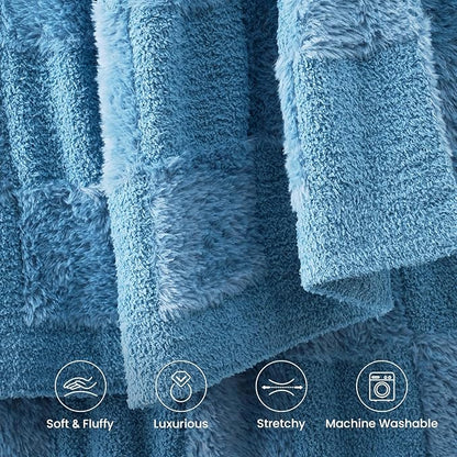 Snuggle Sac Faux Fur Throw Blanket - Image 8