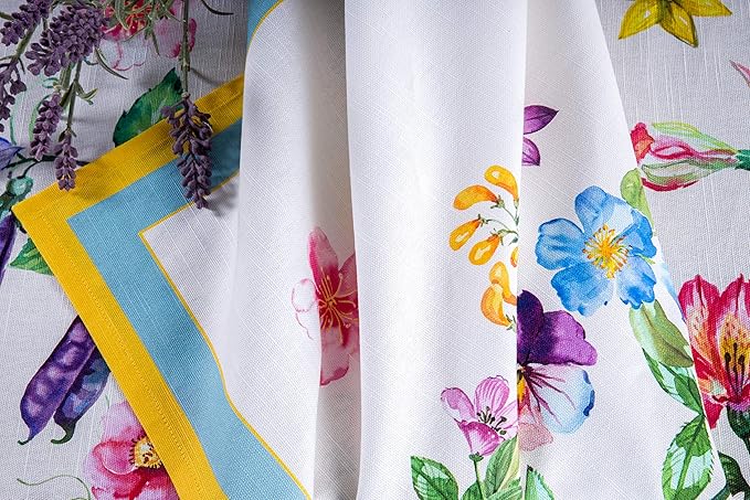 Maison d' Hermine Cloth Napkins Set of 4 100% Cotton Everyday Reusable Square - Image 8