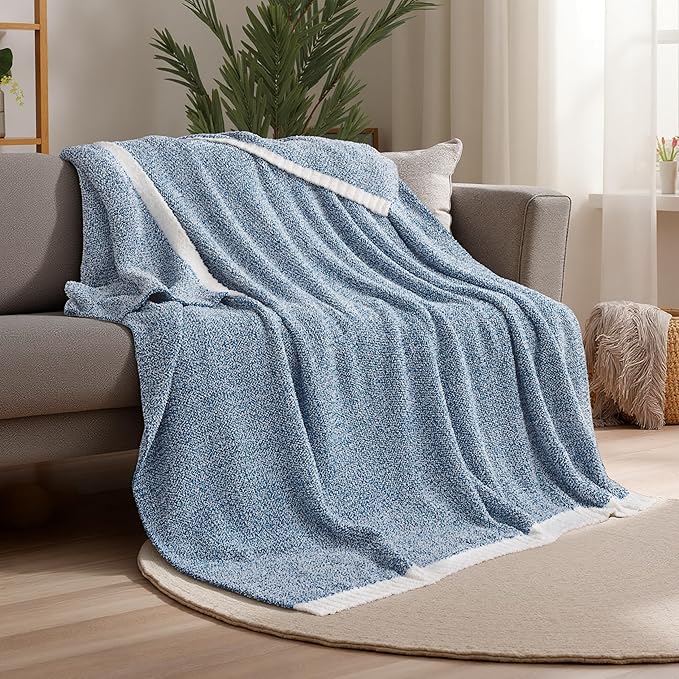 Joiedomi Twin Blanket for Couch Bed Sofa, Cozy Cute Soft Throw Home Room Decor by Joiedomi