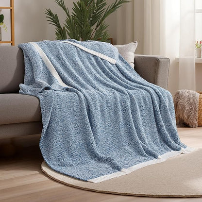 Joiedomi Twin Blanket for Couch Bed Sofa, Cozy Cute Soft Throw Home Room Decor by Joiedomi