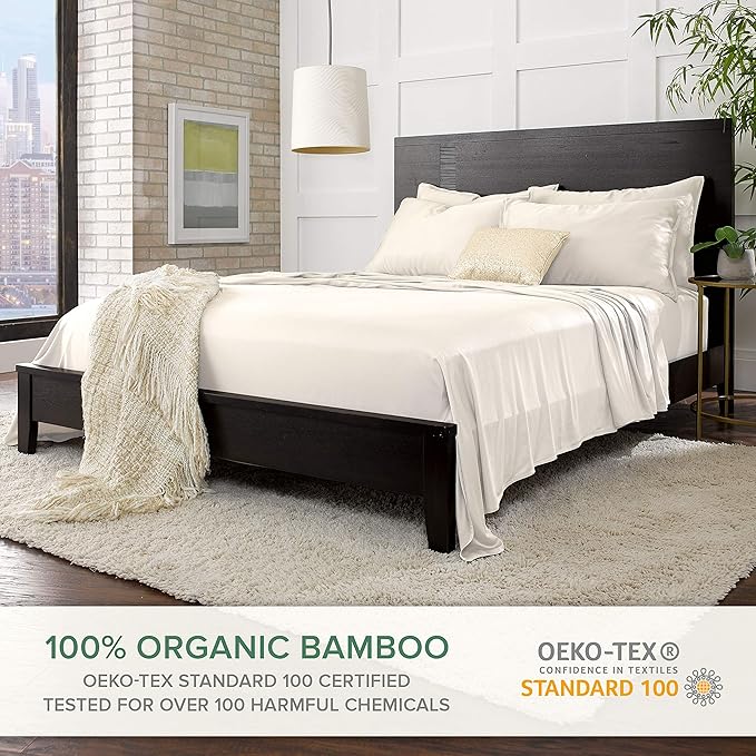 Pure Bamboo Short Queen Sheets for RV Camper - Image 2