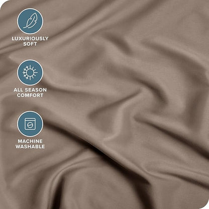 Bare Home Fitted Bottom Sheet Full Size - Image 2