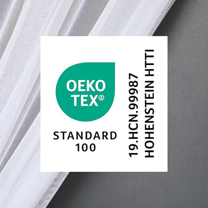 TOWN & COUNTRY LUXE Talia Double Layer Indoor Curtains, Sheer and Room - Image 9