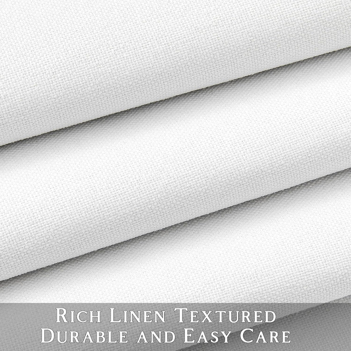 chrisdowa white blackout curtains 63 inches long 2 showing dimensions