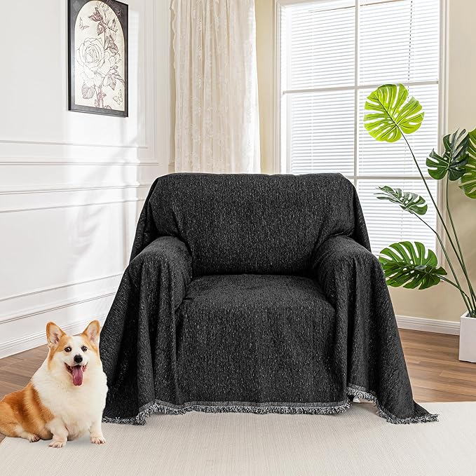 MYSKY HOME Chair Couch Covers Sectional Couch Covers by MYSKYHOME
