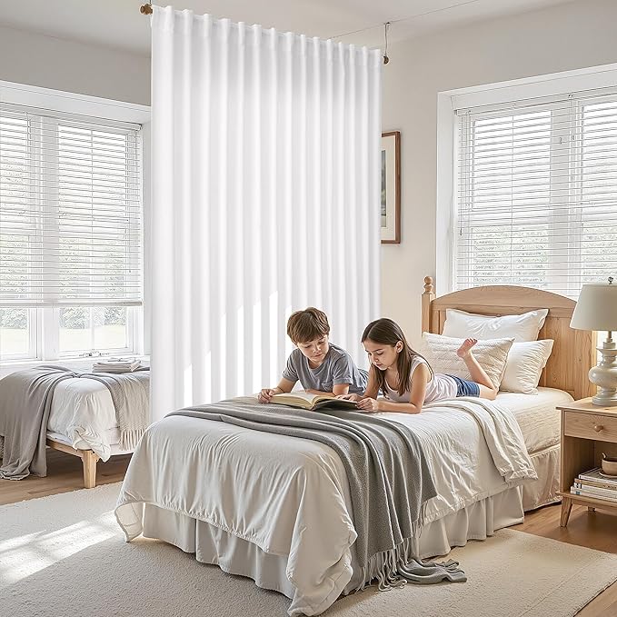 Extra Wide 100 Inch Linen Curtains - Image 8