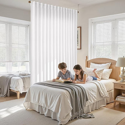 Extra Wide 100 Inch Linen Curtains - Image 8