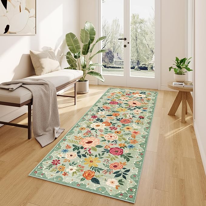 DUKINO 2.6x8 Kitchen Runner Rug - Image 3