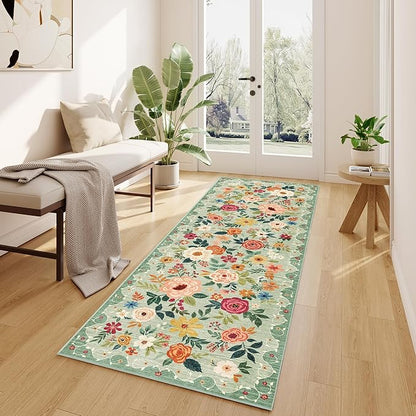 DUKINO 2x6 Kitchen Runner Rug for Hallway, Washable Runner Rug - Image 3
