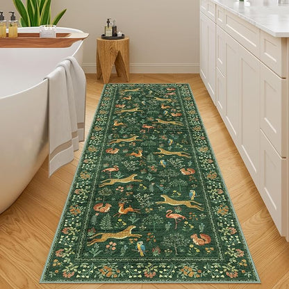 DUKINO 2x10 Rug for Hallway, Washable Kitchen Runner Rug - Image 8