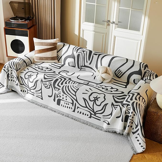 MYSKY HOME Couch Cover for Dogs, Washable Couch Covers, Sofa Covers for - Image 2