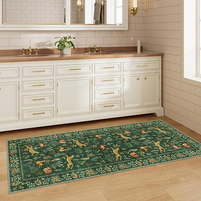 DUKINO 2x5 Rug for Hallway, Washable Kitchen Runner Rug - Image 4