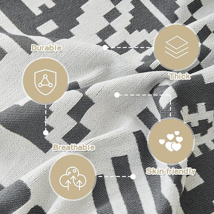 MEETSKY Boho Couch Cover Super Soft Couch Covers - Image 3