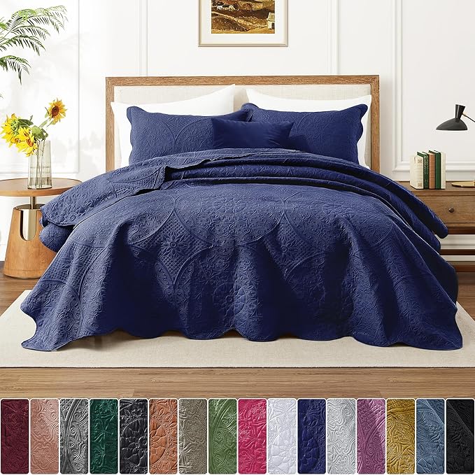 IR Imperial Rooms Twin Quilt Bedding Set Size + 1 Pillow Shams - Image 3