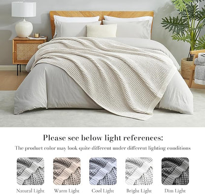 Amélie Home Waffle Chenille Throw Blanket - Image 6