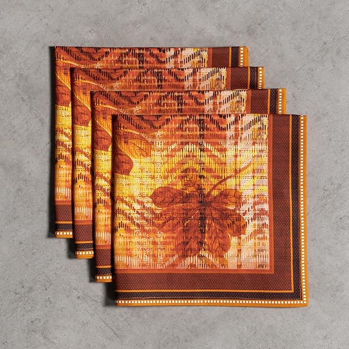 Maison d' Hermine Cloth Napkins Set of 4 100% Cotton - Image 9