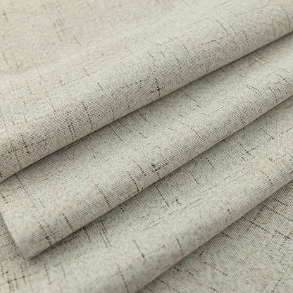 KOUFALL Neutral Greige Curtains Black Out 63 Inch Long, Back Tab Linen Blackout - Image 6
