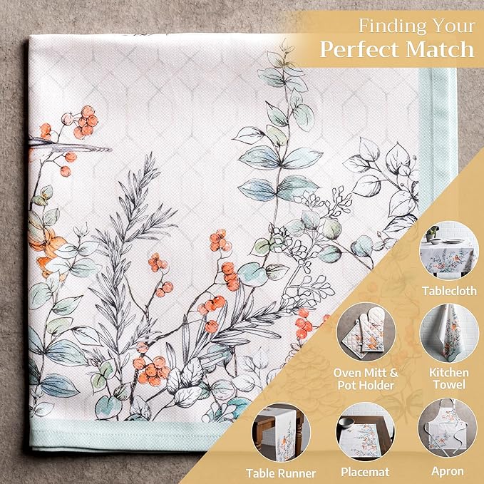 Maison d' Hermine Cloth Napkins Set of 4 100% Cotton - Image 5