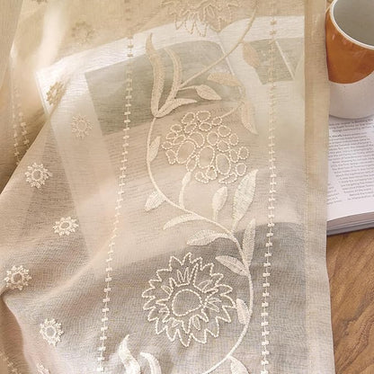 jinchan Winslow Sheer Curtains 96 Inch - Image 5