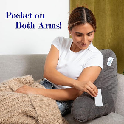 ComfortSpa Reading Pillow for Kids Teens Adult, Back Rest Pillow - Image 9