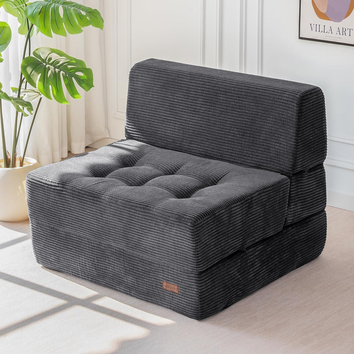 maxyoyo folding sofa bed, 8-inch fold-out chair bed, main product view