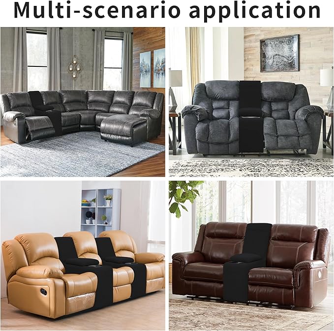 Easy-Going 2-Piece Recliner Console Cover - Image 2