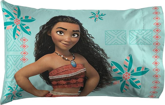Jay Franco Disney Moana Friends 1 Pack Pillowcase by JayFranco
