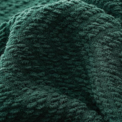 BATTILO HOME Forest Green Throw Blanket - Image 7