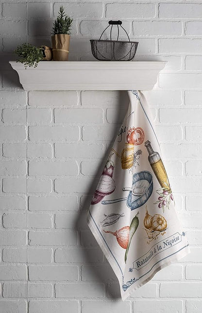 Maison d' Hermine Kitchen Towels Set of 3 100% Cotton 27.50" x 20" Reusable - Image 8