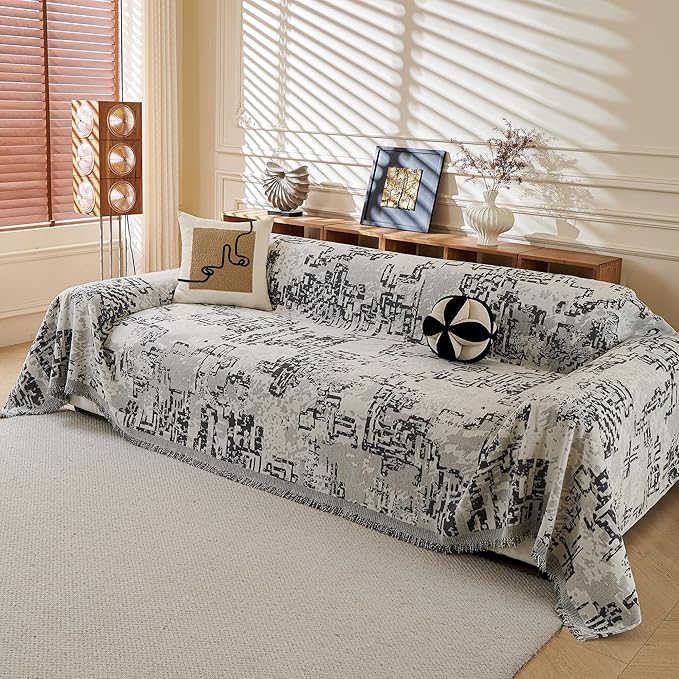 MYSKY HOME Boho Couch Cover Sofa Covers, Couch Covers - Image 9