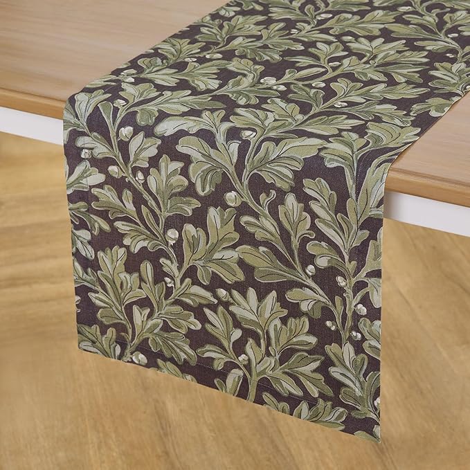 Solino Home 100% Pure Linen Table Runner 72 Inches Long - Image 2