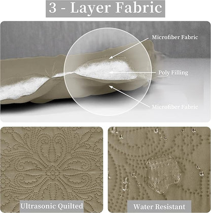 Easy-Going King Size Reversible Quilt Set - Image 5