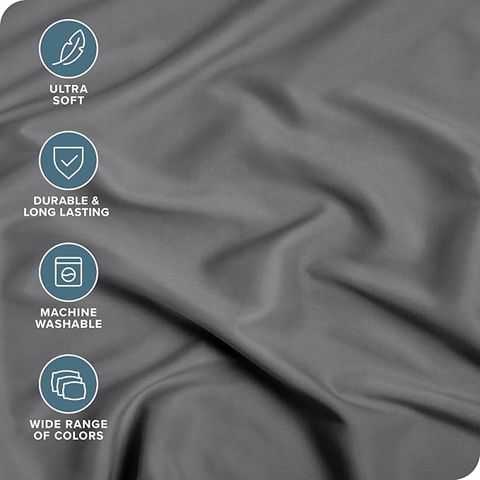 Bare Home 5-Pack Fitted Bottom Sheets Twin - Image 2