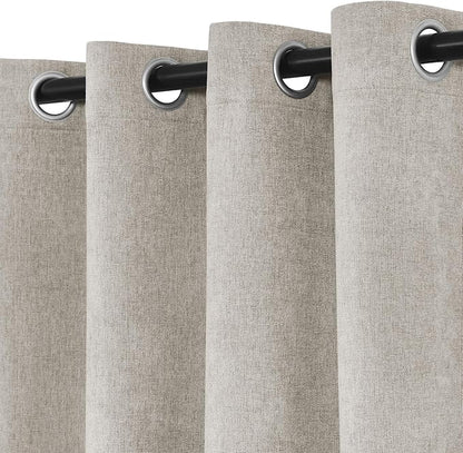 Macochico 100% Blackout Chenille Curtains - Image 4