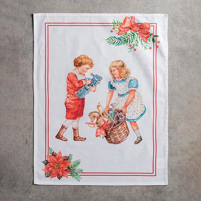 Maison d' Hermine Kitchen Towels Set of 3 100% Cotton 20" x 27.5" Reusable - Image 9
