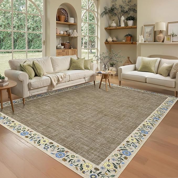 GarveeHome 10x13 Machine Washable Rugs by GarveeHome