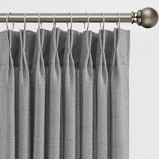 2 Panels Set Extra Long 140 Inch Curtains by RAIN+CITY