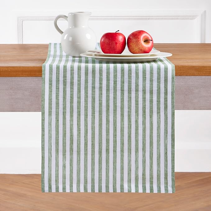 Solino Home Linen Table Runner 72 Inches Long by SolinoHome