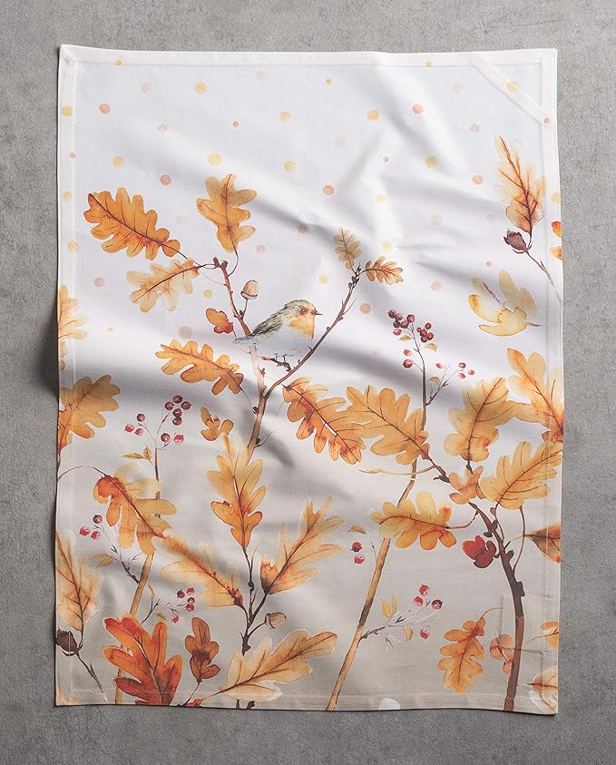 Maison d' Hermine Kitchen Towels Set of 3 100% Cotton 20" x 27.5" Reusable - Image 3