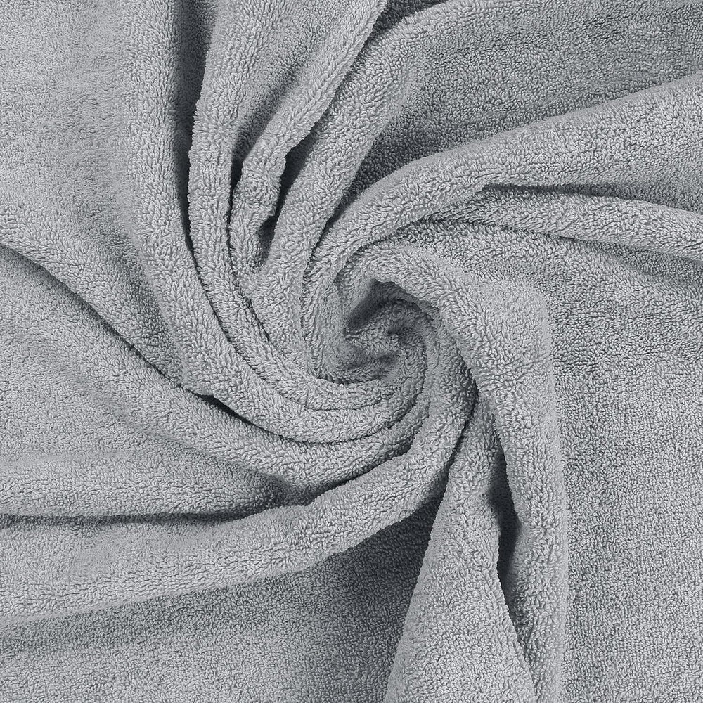 Utopia Towels 8 Piece Majestic Plush Luxury Towel Set, Cotton, Cool Grey