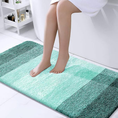 OLANLY Bathroom Runner Rugs 44x24, Extra Soft Absorbent Microfiber Bath Rugs by OLANLY