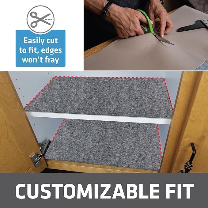 Drymate Premium Luxury Shelf & Drawer Liner, Thick Cushioned Fabric, - Image 5