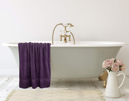 utopia towels jumbo bath sheets, 2 pack, 35x70, front angle view