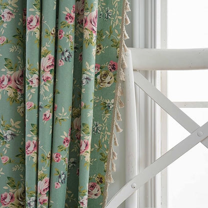 ENJOYBRIDAL Floral 84 Inch Curtains - Image 7