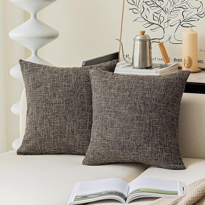 Kevin Textile Soft Solid Lined Linen Pillow Cover Durable Pillowcase Fashion by KevinTextile