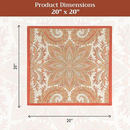 Maison d' Hermine Cloth Napkins Set of 4 100% Cotton Everyday Reusable Square - Image 7