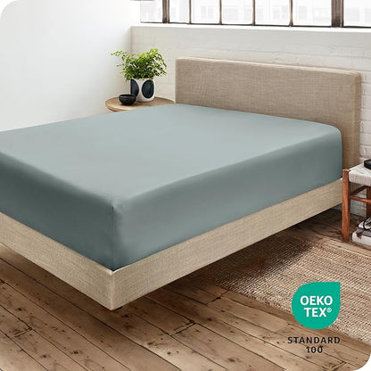 Bare Home Fitted Bottom Sheet Twin Extra Long Size - Image 4