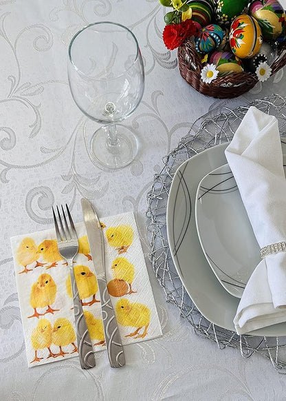 AM Decor Easter Luncheon Paper Napkins 20-Count Dinner Paper Napkins - Image 3
